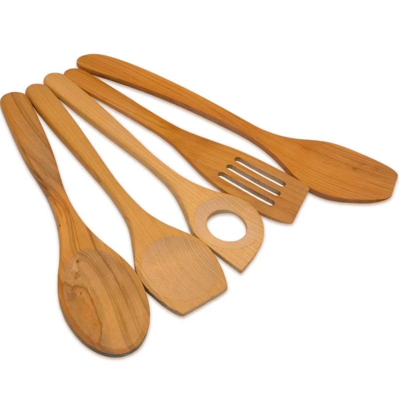 Pfannenwender »5er Set aus Kirschholz«